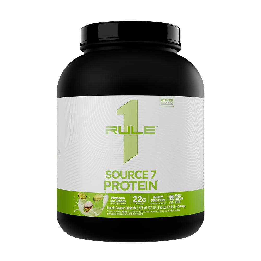 Rule One - Source7 Protein, Pistachio Gelato - 2260g