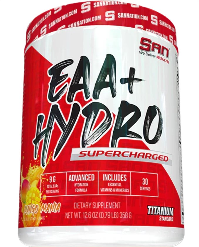 SAN - EAA+ Hydro Supercharged, Mango Mania - 358g
