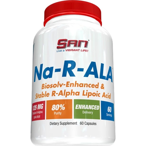 SAN - NA-R-ALA, 125mg - 60 caps