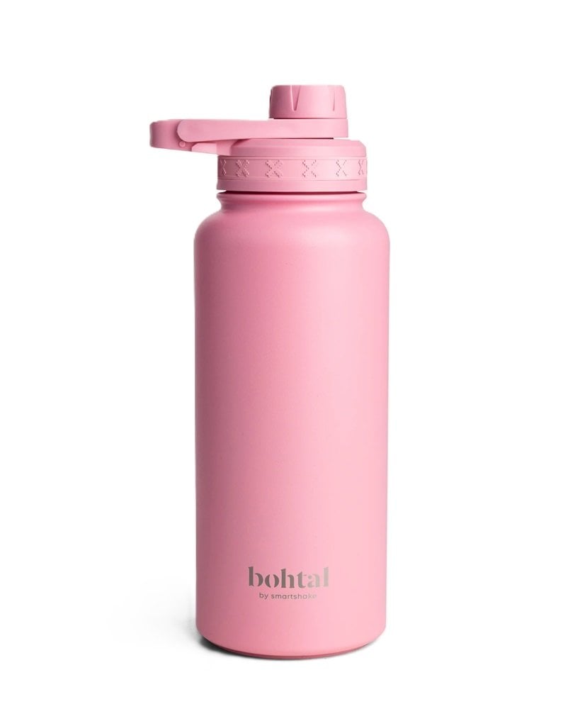 SmartShake - Bohtal Isoleret Sportsflaske, Pink - 960 ml