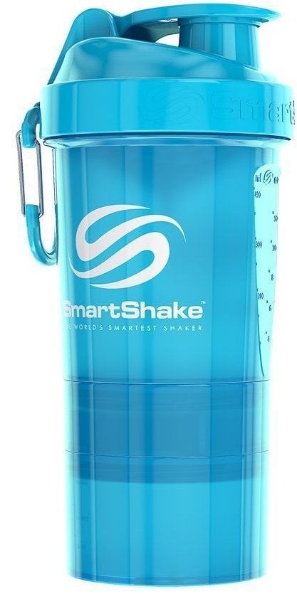 SmartShake - Original2Go, Neon Blue - 600 ml. billede
