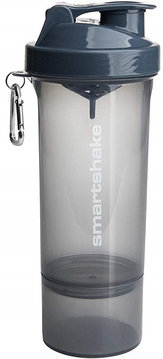 SmartShake - Slim Series, Stormy Grey - 500 ml.