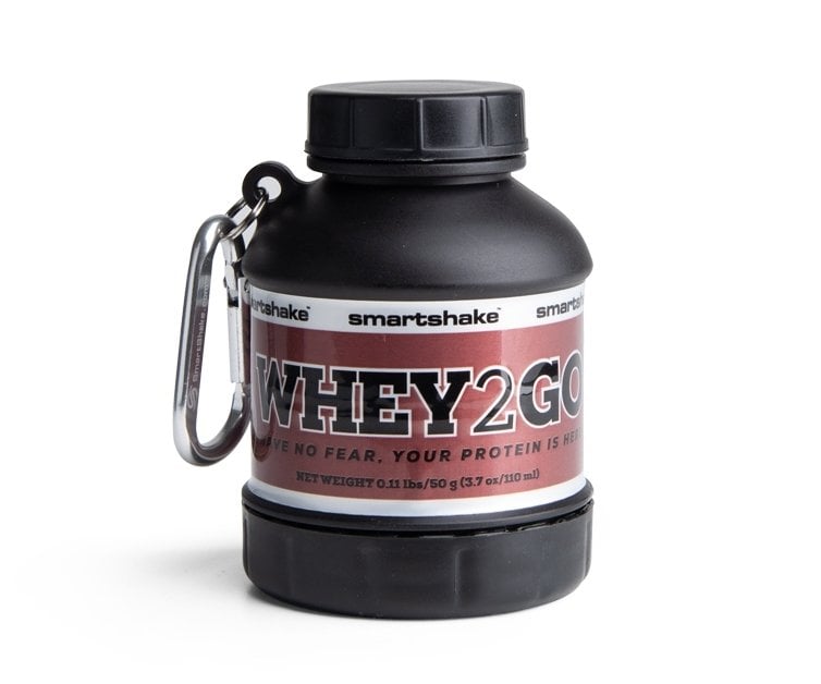 SmartShake - Whey2Go Funnel, Black - 110 ml. billede