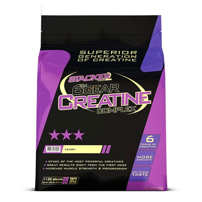 Stacker2 Europe - 6th Gear Creatine Complex, Lemon - 1135g