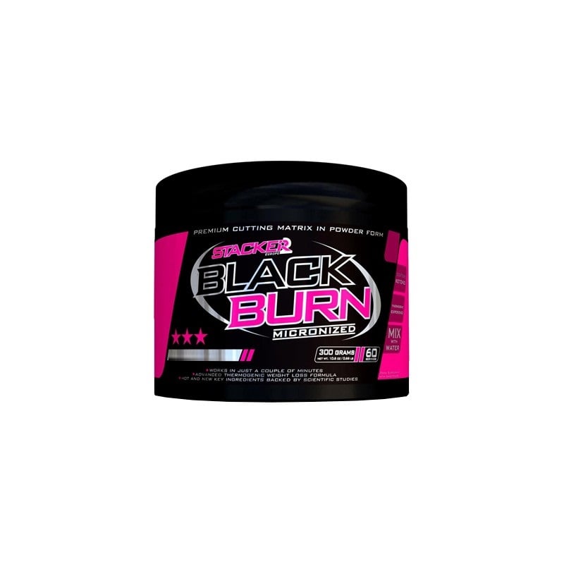 Stacker2 Europe - Black Burn Micronized, Lemon - 300g
