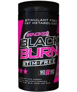 Stacker2 Europe - Black Burn STIM-Free - 90 caps