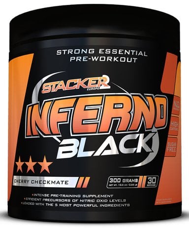 Stacker2 Europe - Inferno Black, Cherry Checkmate - 300g