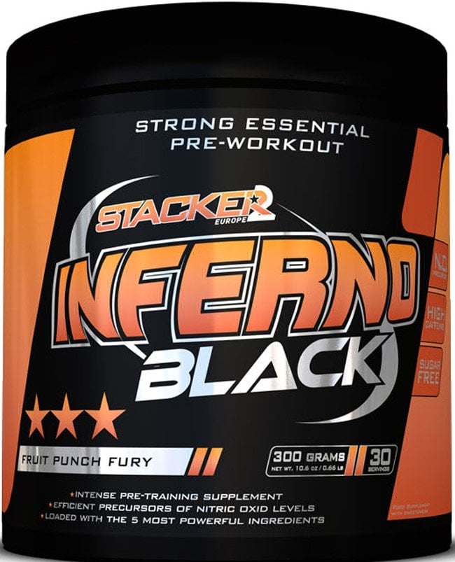 Stacker2 Europe - Inferno Black, Fruit Punch Fury - 300g