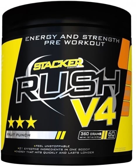 Stacker2 Europe - Rush V4, Fruit Punch - 360g