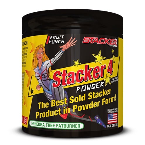 Stacker2 Europe - Stacker 4 Powder, Fruit Punch - 150g