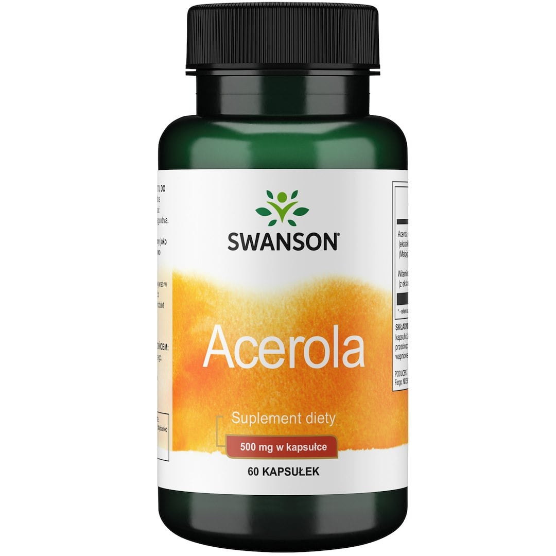 Swanson - Acerola 500 mg - 60 kapsler