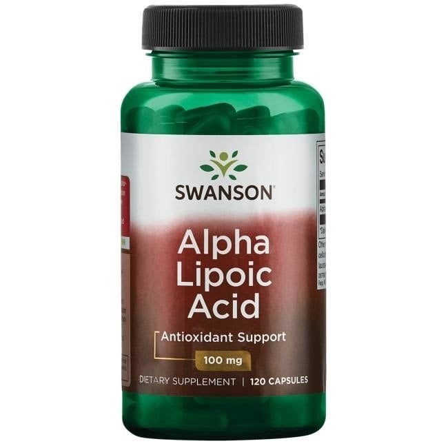 Swanson - Alpha Lipoic Acid 100 mg, 120 kapsler
