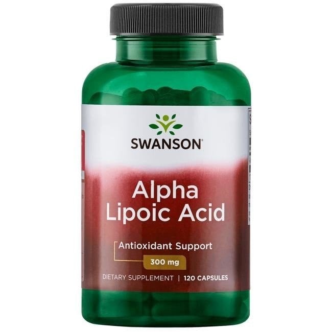 Swanson - Alpha Lipoic Acid 300 mg, 120 kapsler