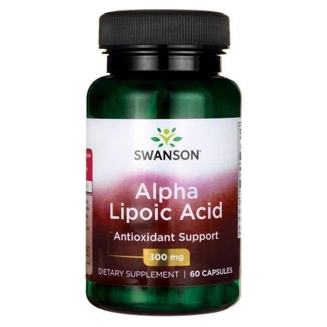 Swanson - Alpha Lipoic Acid 300 mg, 60 kapsler