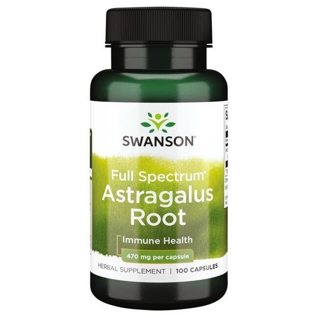 Swanson - Astragalus Rod 470 mg, 100 kapsler