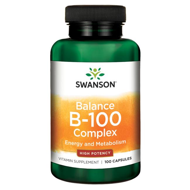 Swanson - Balance B-100 Complex - 100 caps