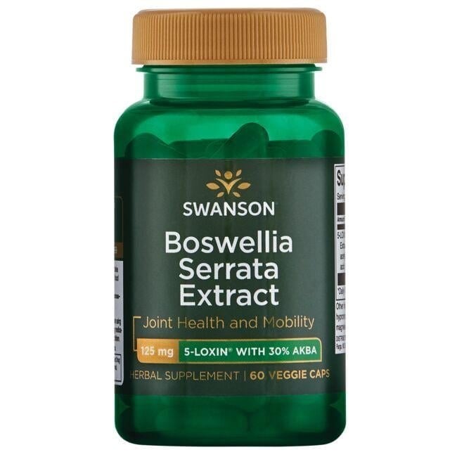 Boswellia Serrata-ekstrakt, 125 mg - 60 vegetabilske kapsler