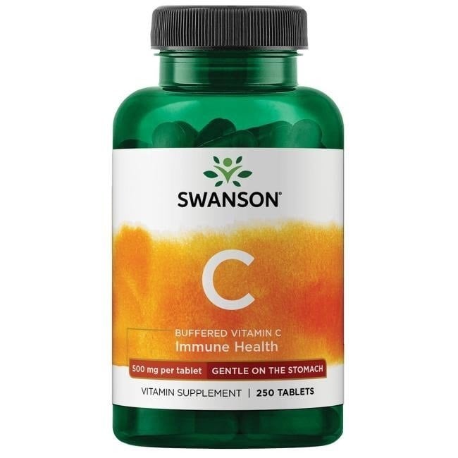 Swanson - Buffered Vitamin C 500 mg, 250 tabletter