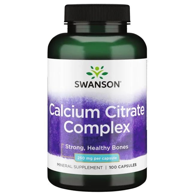 Swanson - Calcium Citrate Complex, 250mg - 100 caps
