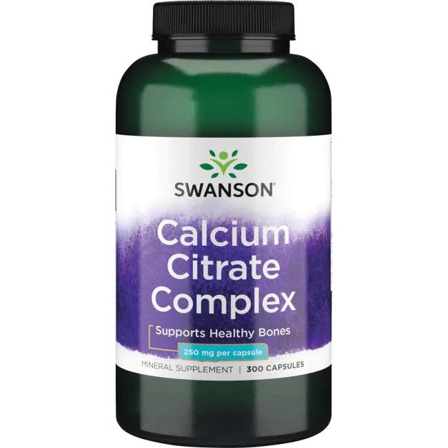 Swanson - Calcium Citrate Complex, 250mg - 300 caps