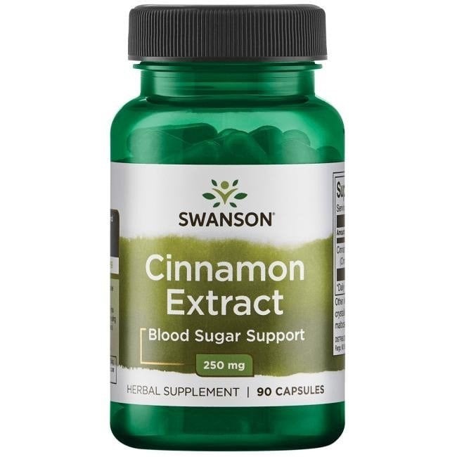 Swanson - Kanel Ekstrakt 250 mg - 90 kapsler