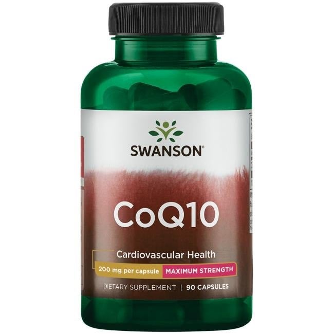 Swanson - CoQ10 200 mg, 90 kapsler