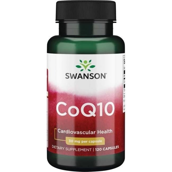 Swanson - CoQ10 30 mg, 120 kapsler