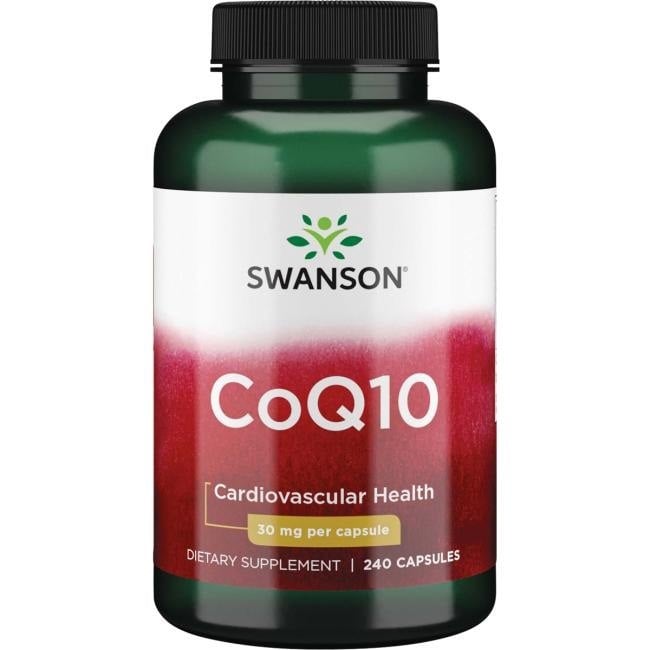 Swanson - CoQ10 30 mg, 240 kapsler