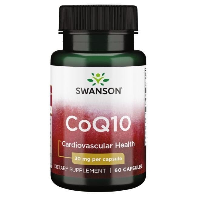 Swanson - CoQ10 30 mg, 60 kapsler