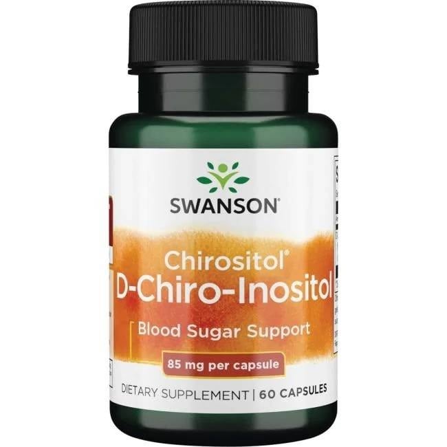 Swanson - D-Chiro-Inositol, 85mg - 60 caps