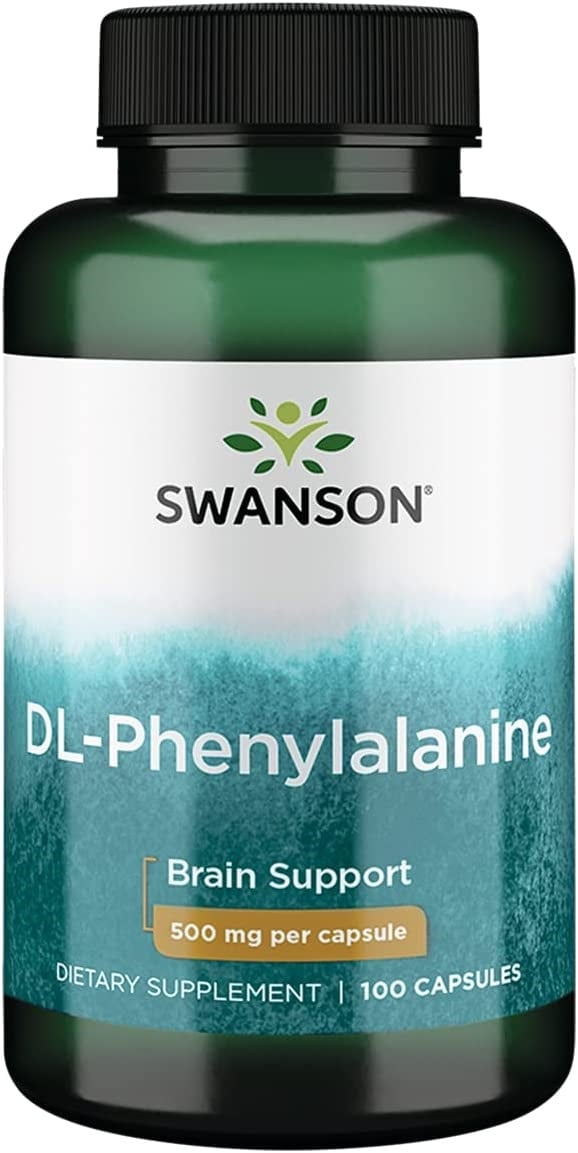 Swanson - DL-Phenylalanine, 500mg - 100 caps