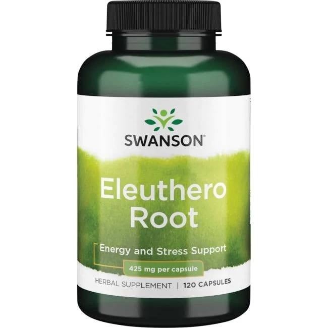 Swanson - Eleuthero Rod 425 mg, 120 kapsler