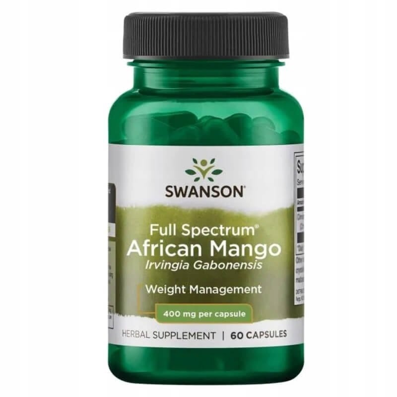 Swanson - Full Spectrum African Mango (Irvingia Gabonensis), 400mg - 60 caps