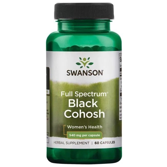 Swanson - Full Spectrum Black Cohosh, 540mg - 60 caps