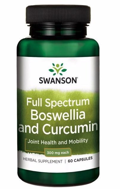 Swanson - Full Spectrum Boswellia and Curcumin, 300mg - 60 caps