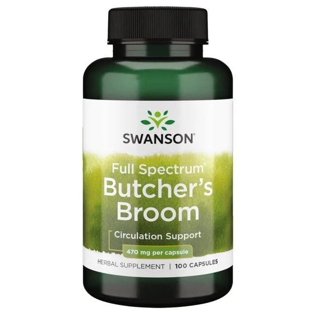 Swanson - Full Spectrum Butcher's Broom, 470mg - 100 caps