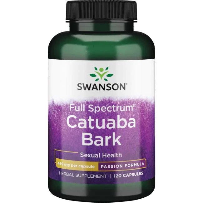 Swanson - Full Spectrum Catuaba Bark, 465mg - 120 caps billede