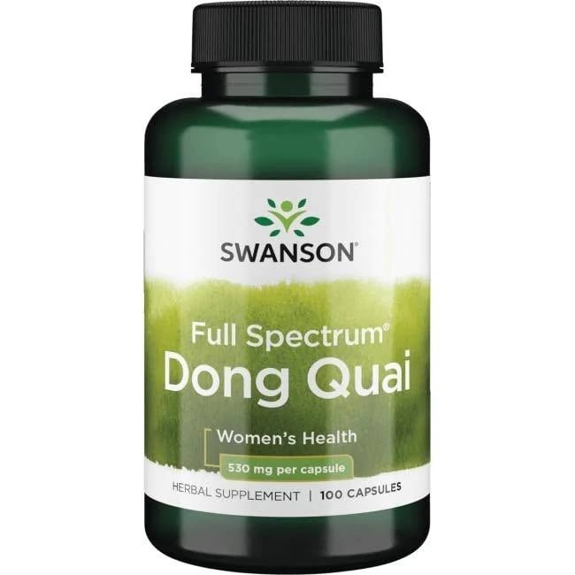 Swanson - Full Spectrum Dong Quai, 530mg - 100 caps billede