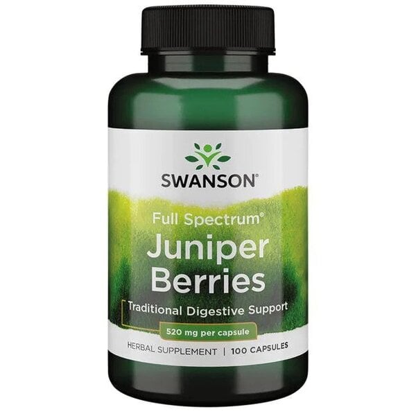 Swanson - Full Spectrum Juniper Berries, 520mg - 100 caps