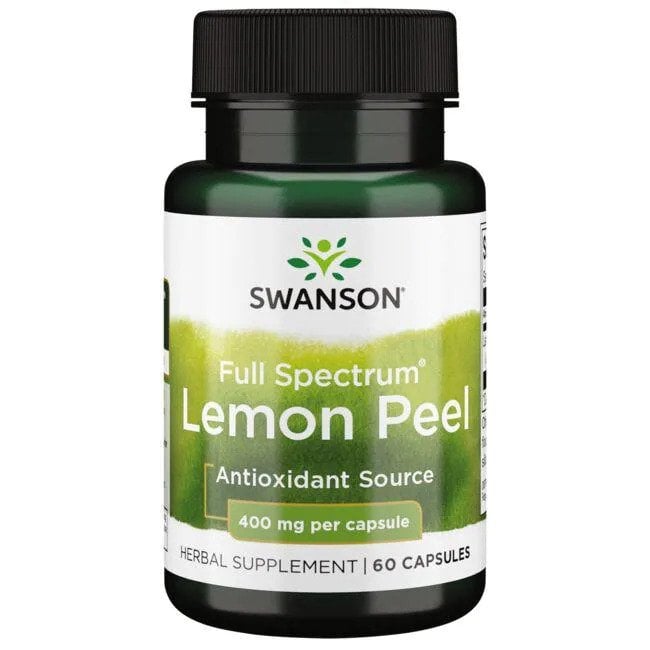 Swanson - Full Spectrum Lemon Peel, 400mg - 60 caps