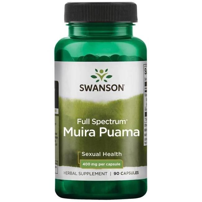 Swanson - Full Spectrum Muira Puama 400 mg - 90 kapsler
