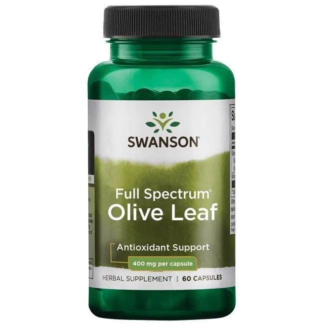 Fuldspektret olivenbladsekstrakt, 400 mg - 60 kapsler