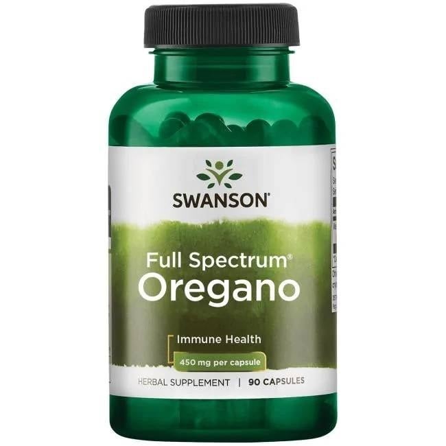 Swanson - Full Spectrum Oregano, 450mg - 90 caps