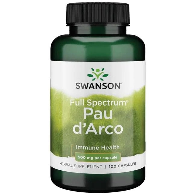 Swanson - Full Spectrum Pau d'Arco, 500mg - 100 caps