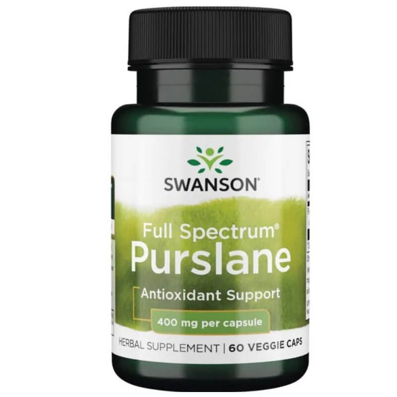 Swanson - Full Spectrum Purslane, 400mg - 60 vcaps