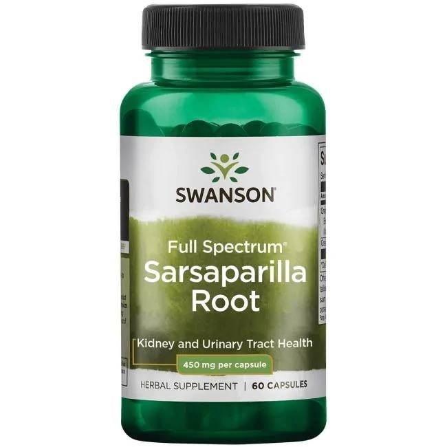 Swanson - Full Spectrum Sarsaparilla Root, 450mg - 60 caps