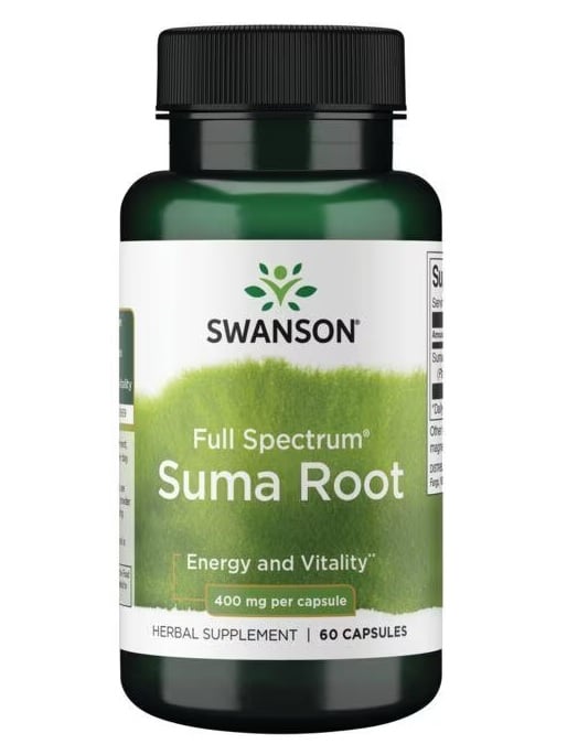 Swanson - Full Spectrum Suma Root, 400mg - 60 caps