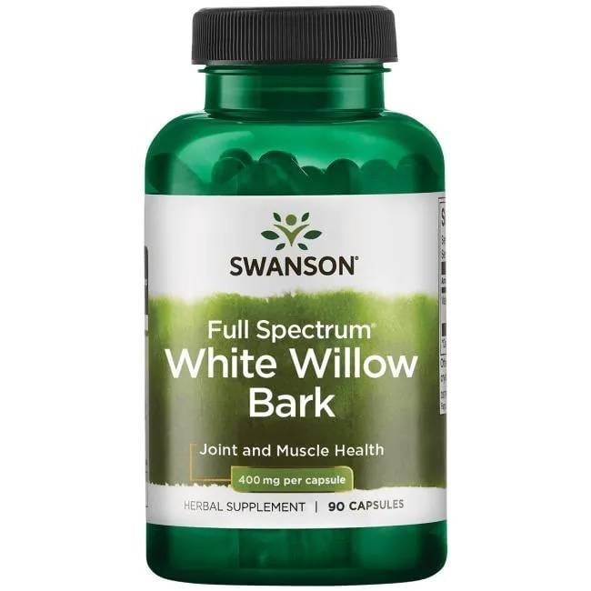 Swanson - Full Spectrum White Willow Bark, 400mg - 90 caps