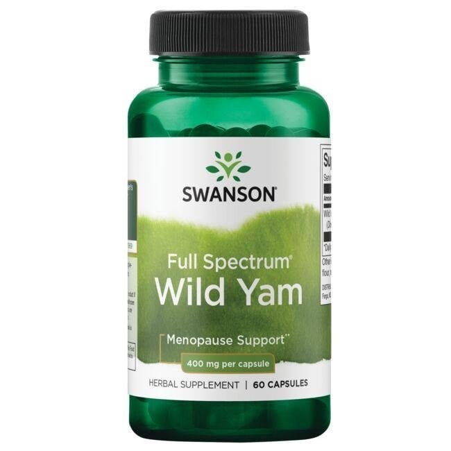 Swanson - Full Spectrum Wild Yam, 400mg - 60 caps