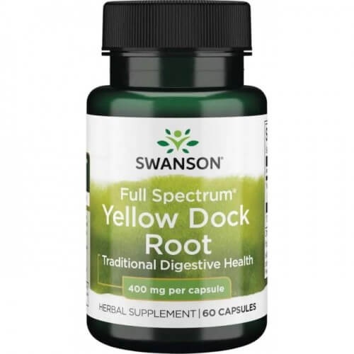 Swanson - Full Spectrum Yellow Dock Root, 400mg - 60 caps